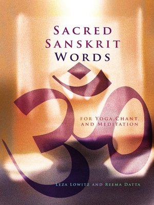 cover image of Sacred Sanskrit Words